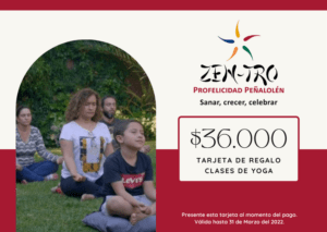 Gift Card Clases de Yoga