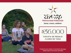 Gift Card Clases de Yoga